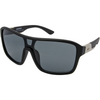 JACKPOT Polarised Black Shield Sunglasses made of recycled plastic