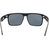 Peccant Polarised Rectangle Sunglasses with Black Frame inside view