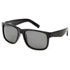Riot Polarised Black Rectangle Sunglasses made of premium TR-90 material