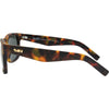 Riot Polarised Rectangle Sunglasses with Tortoise Shell Frame left view