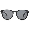 Risky Business Polarised Black Round Sunglasses front view