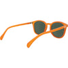 Risky Business Polarised Round Sunglasses with Orange Frame back right view