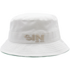 SIN Bat Country White Bucket Hat made of cotton