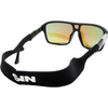 SIN Black Floating Sunglasses Strap on a pair of sunglasses