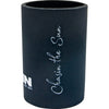 SIN Chasin the Sun Black Can Cooler rear view