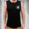 SIN East Coast Black Muscle Shirt made of 100% Cotton