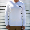 SIN East Coast White Long Sleeve T-Shirt made of 100% Cotton