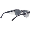 Safe & Sound Wrap Around Safety Sunglasses with Navy Frame back right view