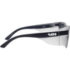 Safe & Sound Wrap Around Safety Sunglasses with Navy Frame right view