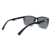Skylark Polarised Rectangle Sunglasses with Black Frame back right view