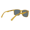 Skylark Polarised Rectangle Sunglasses with Green Frame back right view