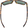 Skylark Polarised Rectangle Sunglasses with Tortoise Shell Frame top view