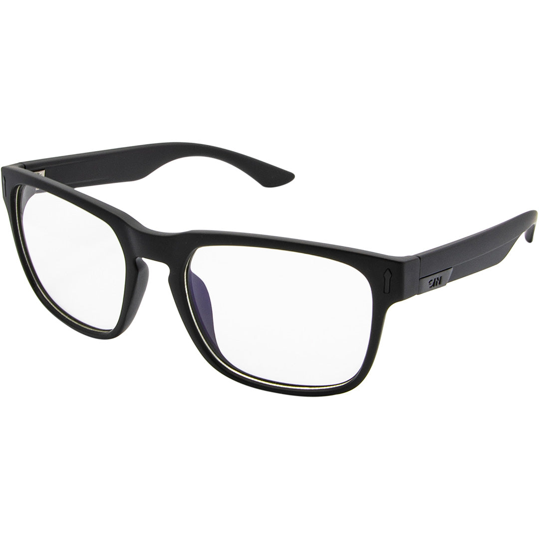Spartan Blue Light Glasses Black SIN Eyewear - Main Image