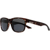 Spartan Polarised Grey Tortoise Shell Rectangle Sunglasses front left view