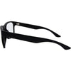 Spartan Rectangle Blue Light Glasses with Black Frame left view