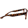 Spartan Rectangle Blue Light Glasses with Tortoise Shell Frame right view