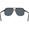 THE BOSS Polarised Aviator Sunglasses with Black Frame inside view