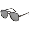 THE BOSS Polarised Black Aviator Sunglasses