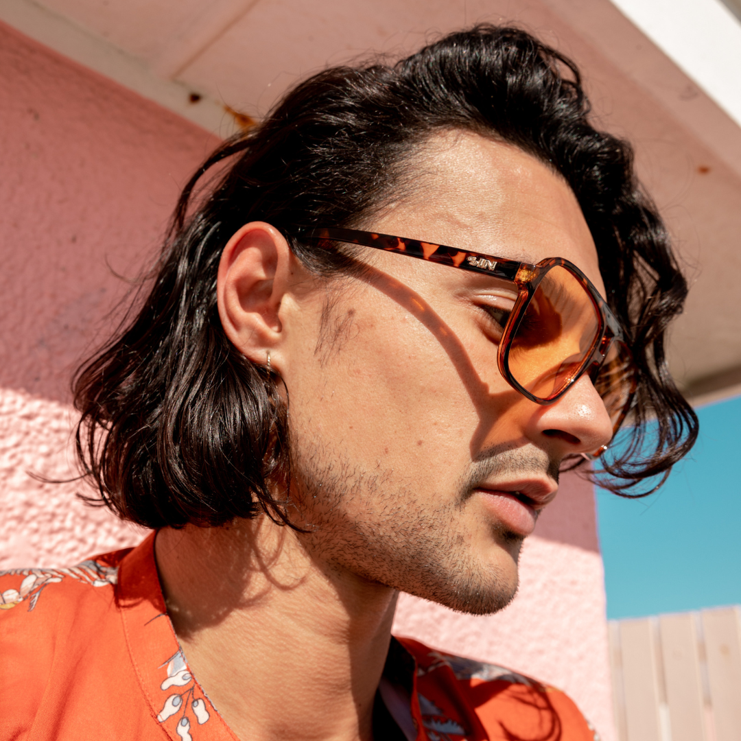 Mens tortoise shell aviator sunglasses cheap