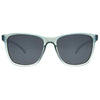 The Game Changer Polarised Green Square Sunglasses front view
