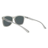 The Game Changer Polarised Square Sunglasses with Grey Frame back left view