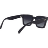 Topshelf Polarised Square Sunglasses with Black Frame back right view