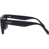 Topshelf Polarised Square Sunglasses with Black Frame left view