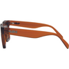 Topshelf Polarised Square Sunglasses with Brown Frame left view