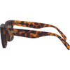 Topshelf Polarised Square Sunglasses with Tortoise Shell Frame left view