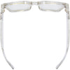 Topshelf Square Blue Light Glasses with Clear Frame top view