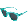 Vegas Polarised Neon Blue Round Sunglasses