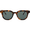 Vegas Polarised Round Sunglasses with Tortoise Shell Frame and G15 Lens front view