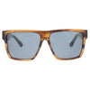 Vespa II Polarised Brown Square Sunglasses front view