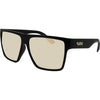 Vespa II Polarised Gold Square Mirrored Sunglasses