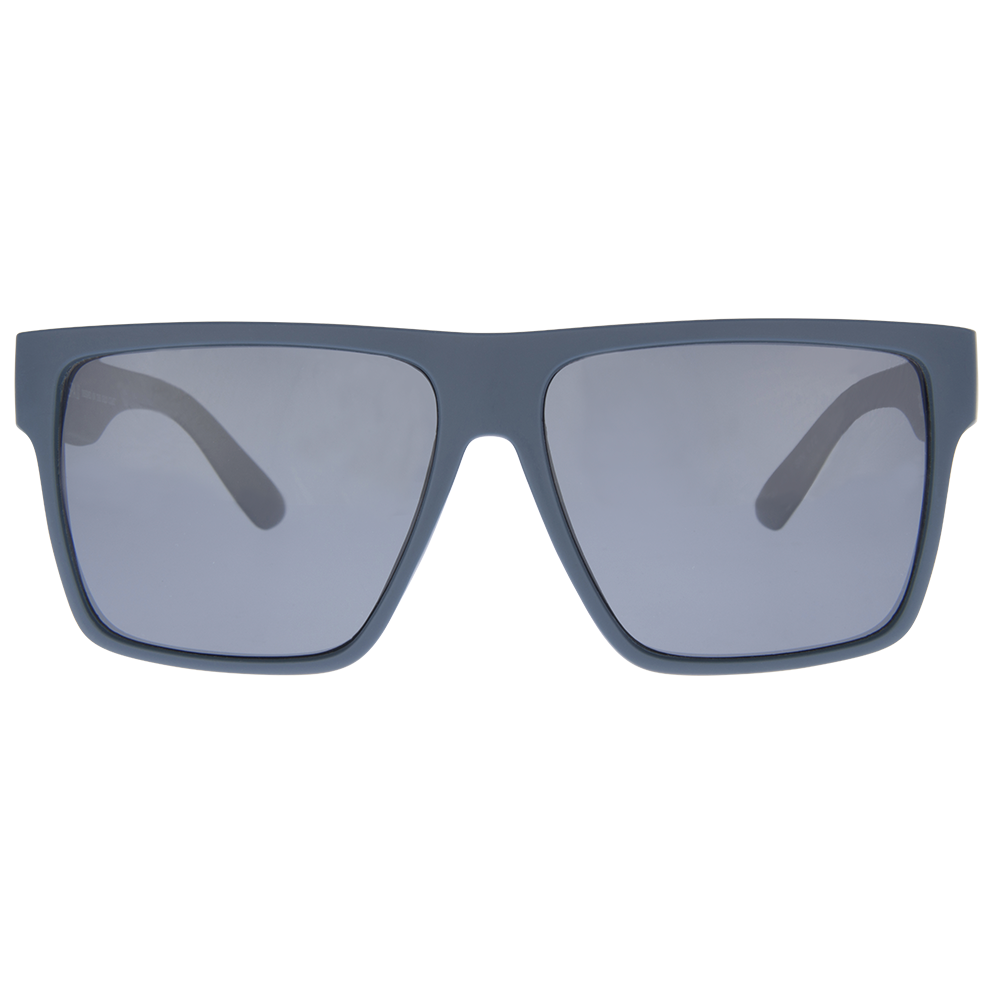 Vespa II Polarised Navy Blue Square Sunglasses front view