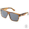 Vespa II Polarised Square Sunglasses with Brown Frame front left side view