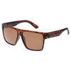 Vespa II Polarised Tortoise Shell Square Sunglasses