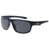 WAYWARD Polarised Matt Black Rectangle Floating Sunglasses made of Aerated PC