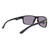 WAYWARD Polarised Mirrored Wrap Around Sunglasses with Blue Lens back right view