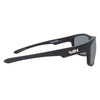 WAYWARD Polarised Rectangle Floating Sunglasses with Matt Black Frame right view