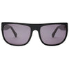 WILD Black Rectangle Sunglasses front view
