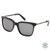 WILD CARD Polarised Square Sunglasses with Black Frame front left view