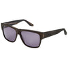 ZEPHYR Brown Rectangle Sunglasses made of acetate